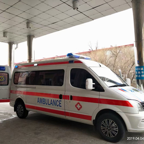 焦作救护车出租服务案例2